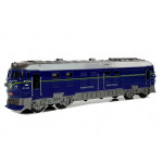 Lokomotíva Pendolino so svetlom a zvukom - modrá